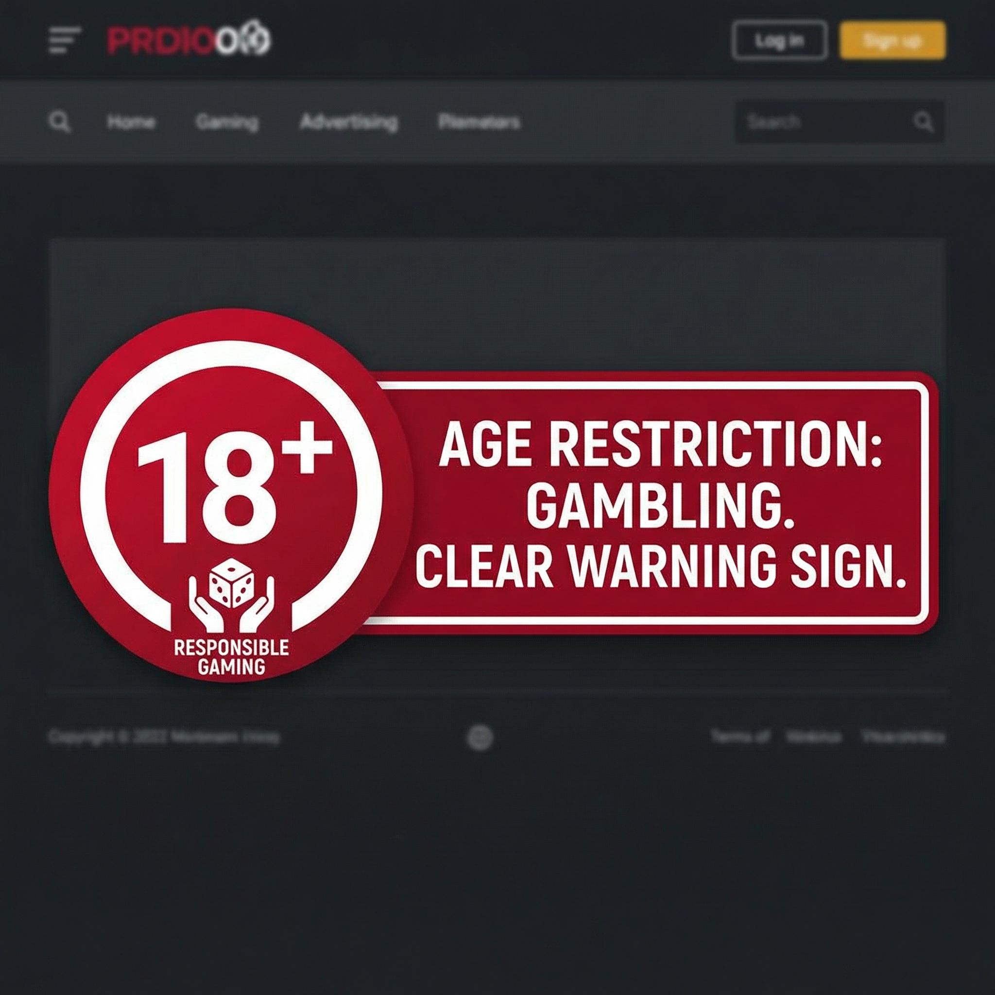 18岁以上限制标识