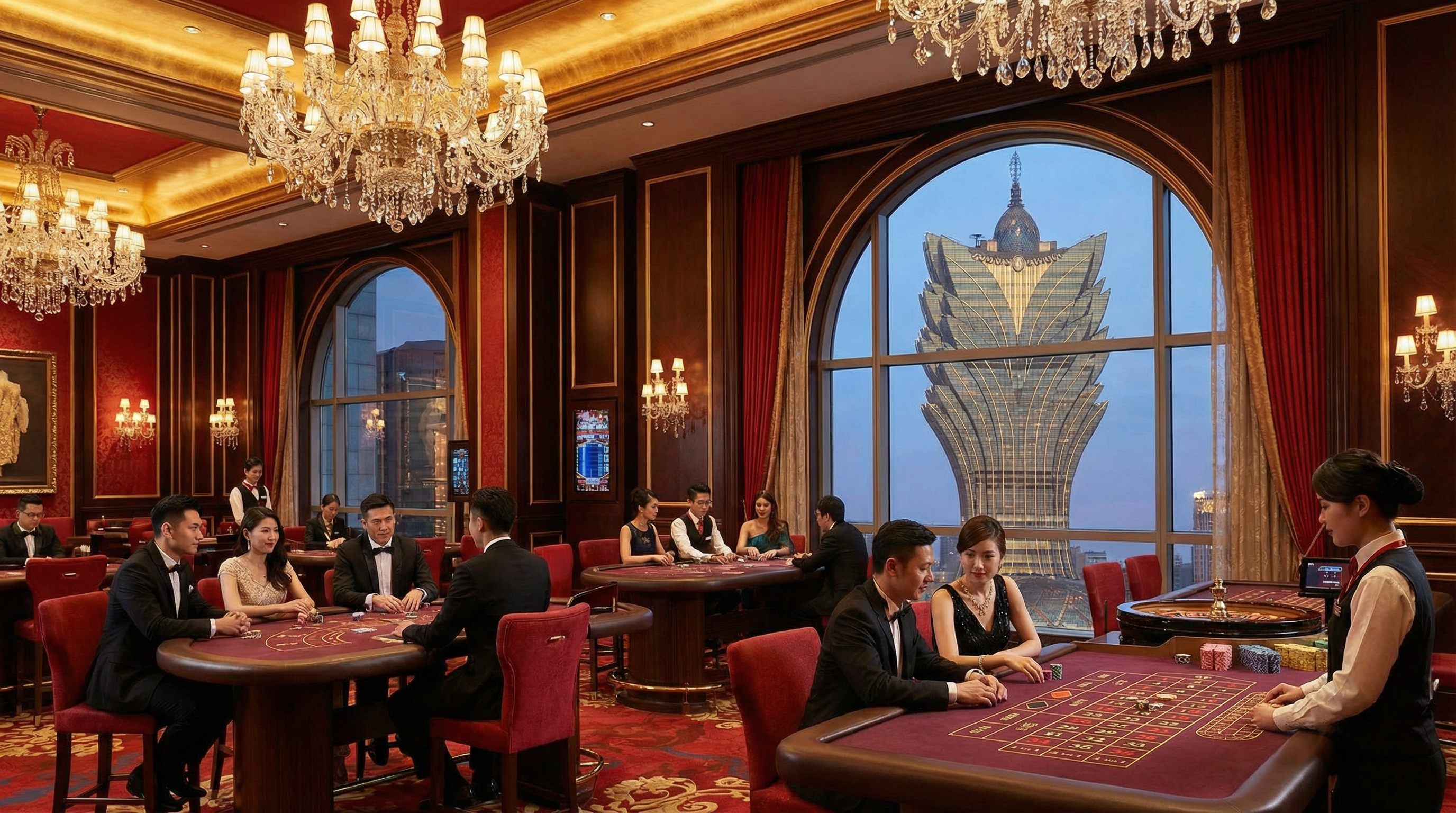 澳门新葡京豪华赌场风格